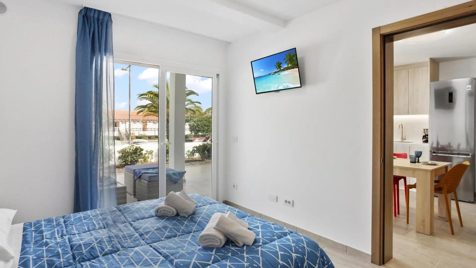 Apartament Hermoso Apartamento: Piscina Climatizada, A/C, Wifi - Es-347-47 Costa Adeje